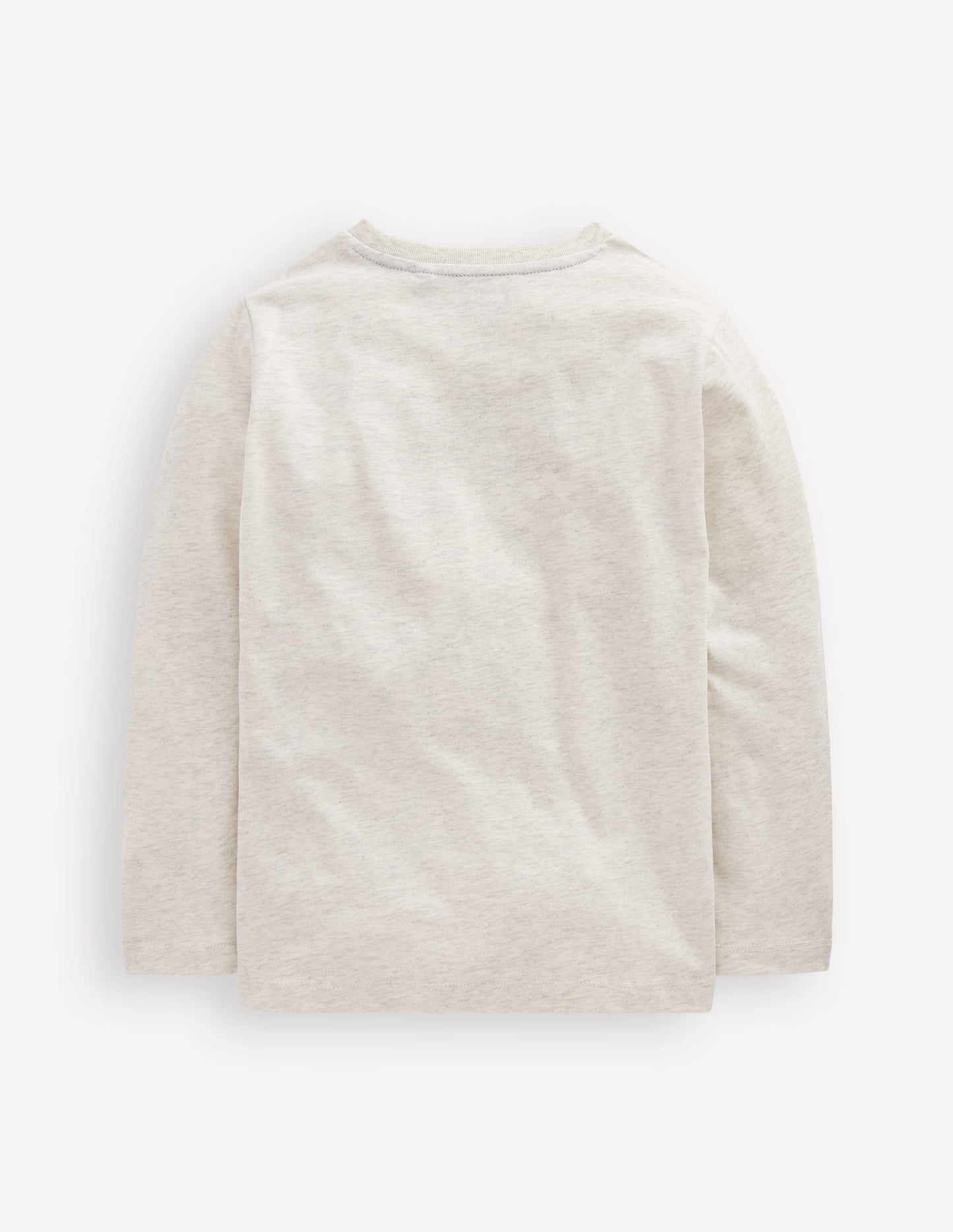 Long Sleeve Printed T-shirt-Oatmeal Bugs
