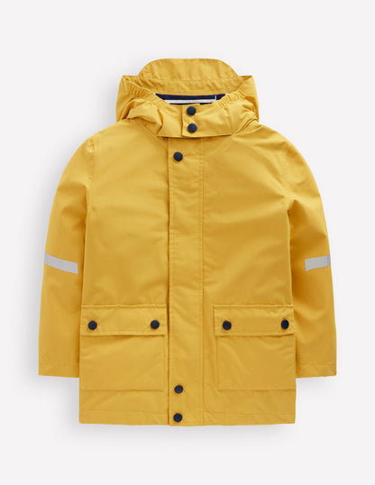 Waterproof Fisherman's Jacket-Yellow-1