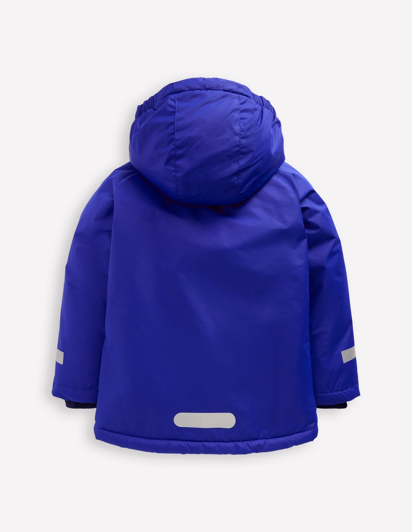 Borg Lined Anorak-Blue