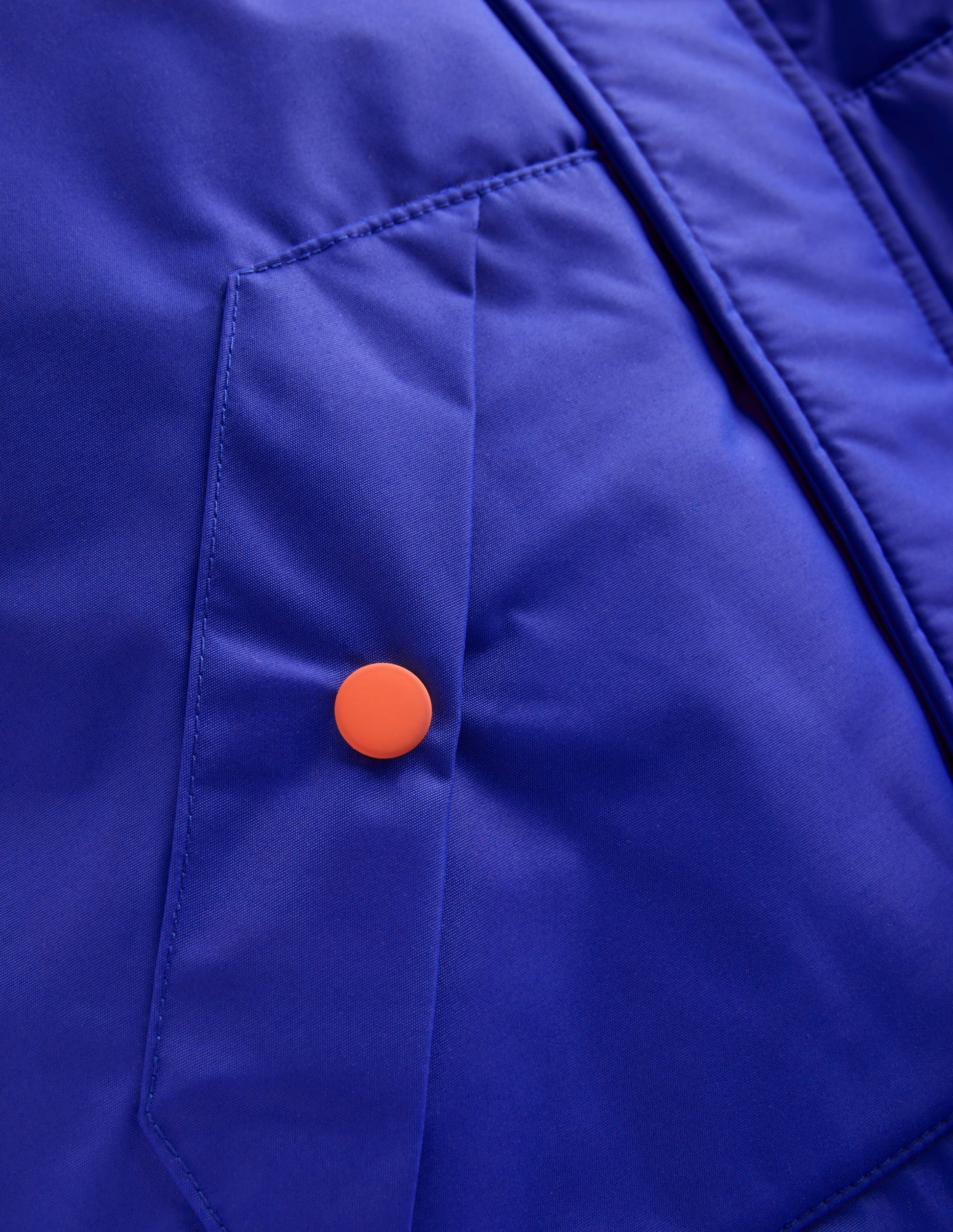 Borg Lined Anorak-Blue-3