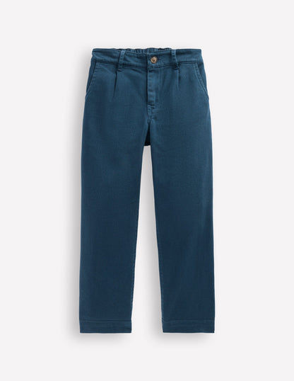 Everyday Relaxed Pants-Blueberry Pie Twill-1