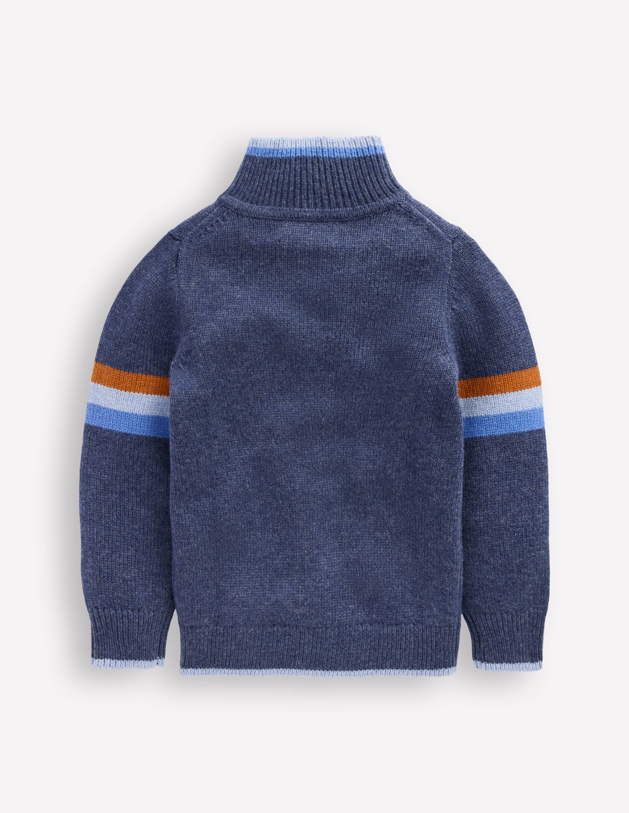 Heritage Half-Zip Sweater-College Navy - Image 2