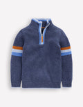 Heritage Half-Zip Sweater-College Navy
