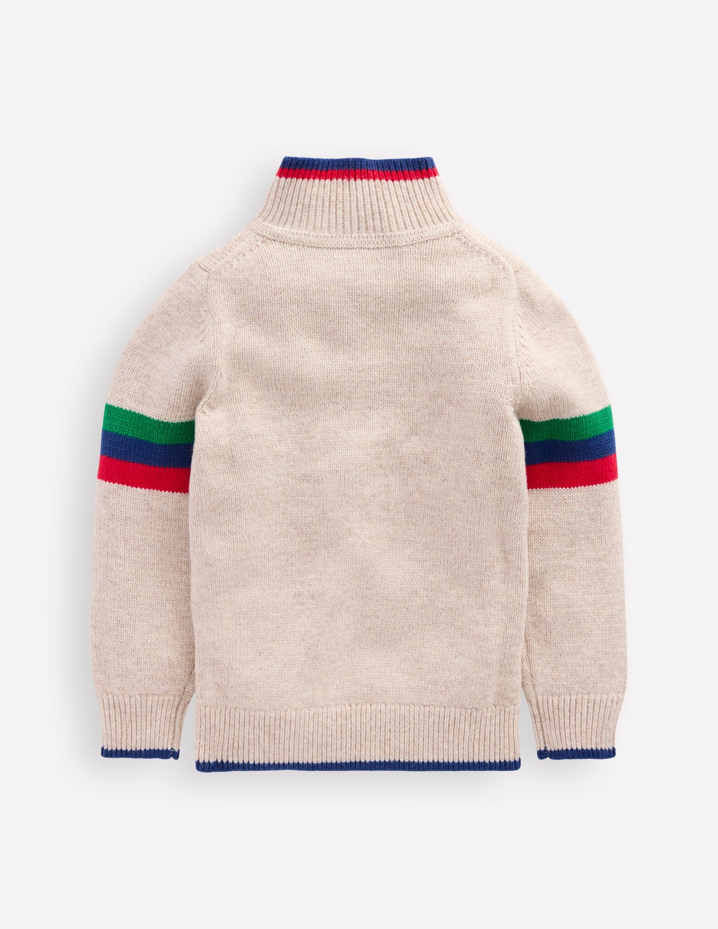 Heritage Half-Zip Sweater-Oatmeal Marl
