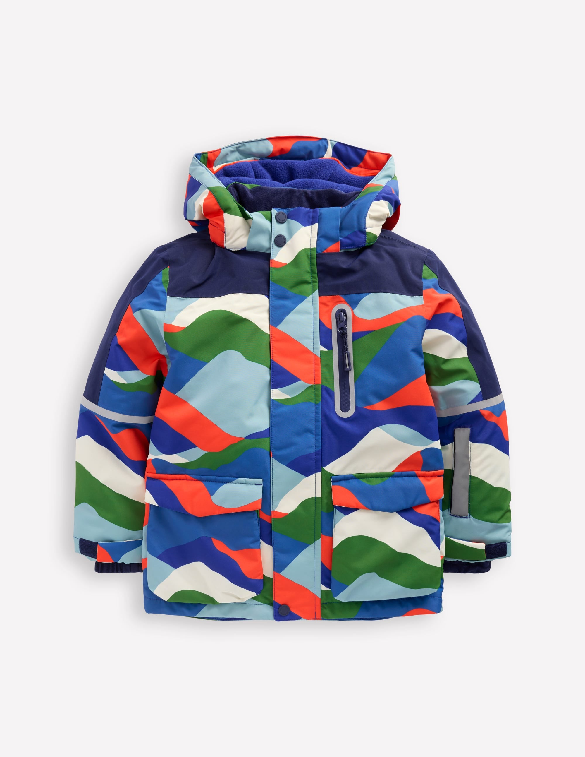 All-weather Waterproof Coat-Multi Landscape - Image 1