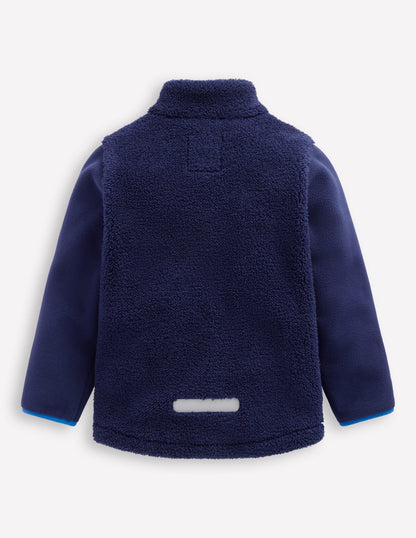 Cosy Windproof Fleece-Navy-2