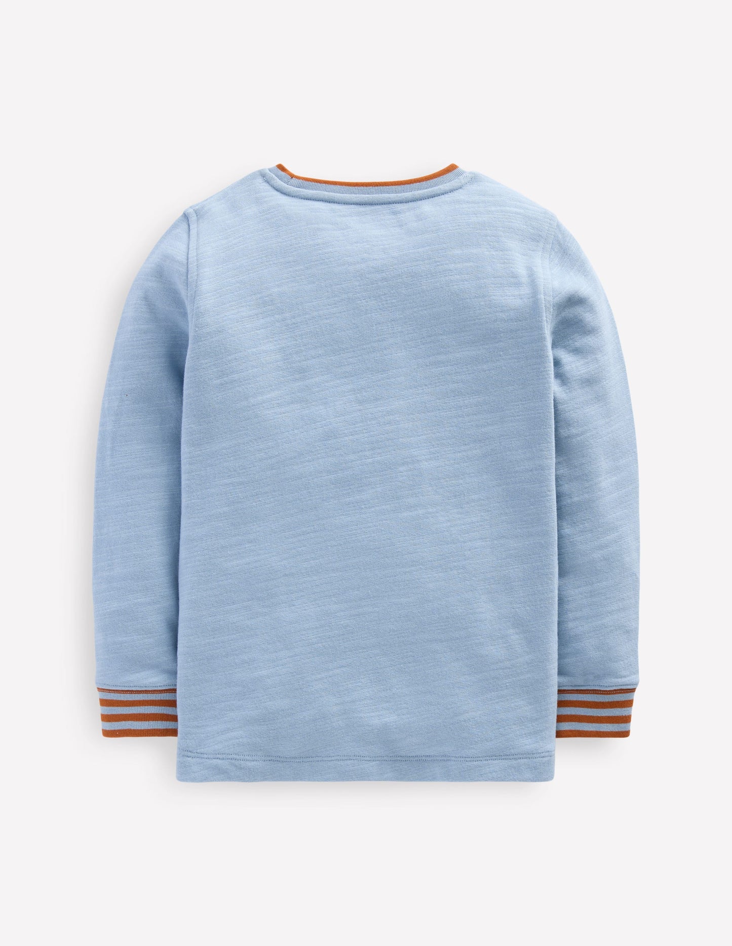 Cosy Mid-weight T-shirt-Glacier Blue