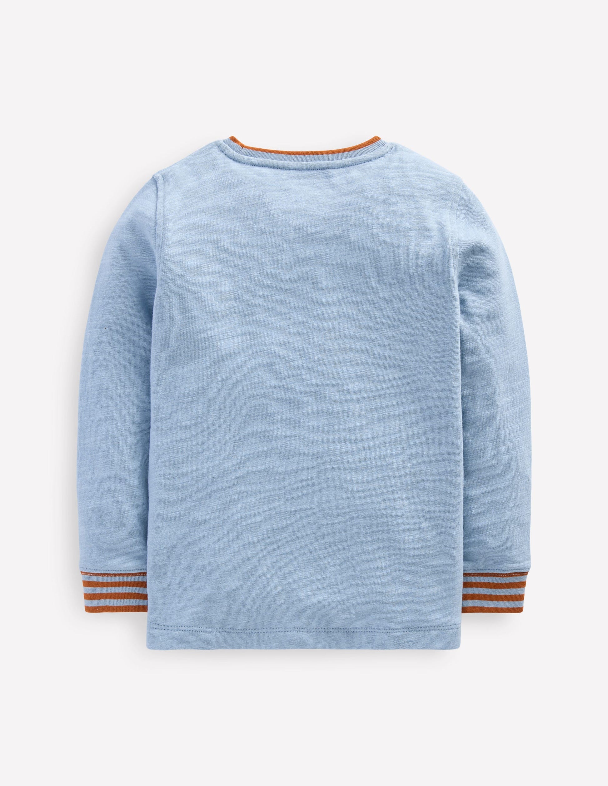 Cosy Mid-weight T-shirt-Glacier Blue-5