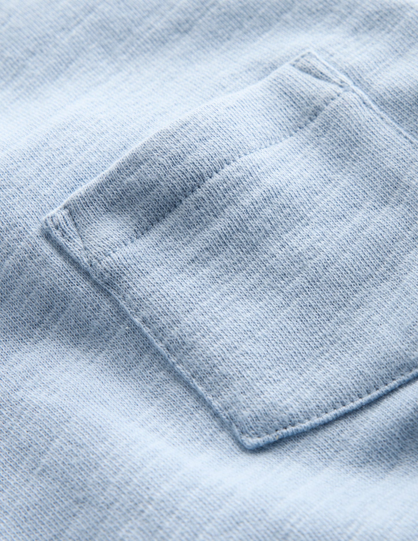 Cosy Mid-weight T-shirt-Glacier Blue