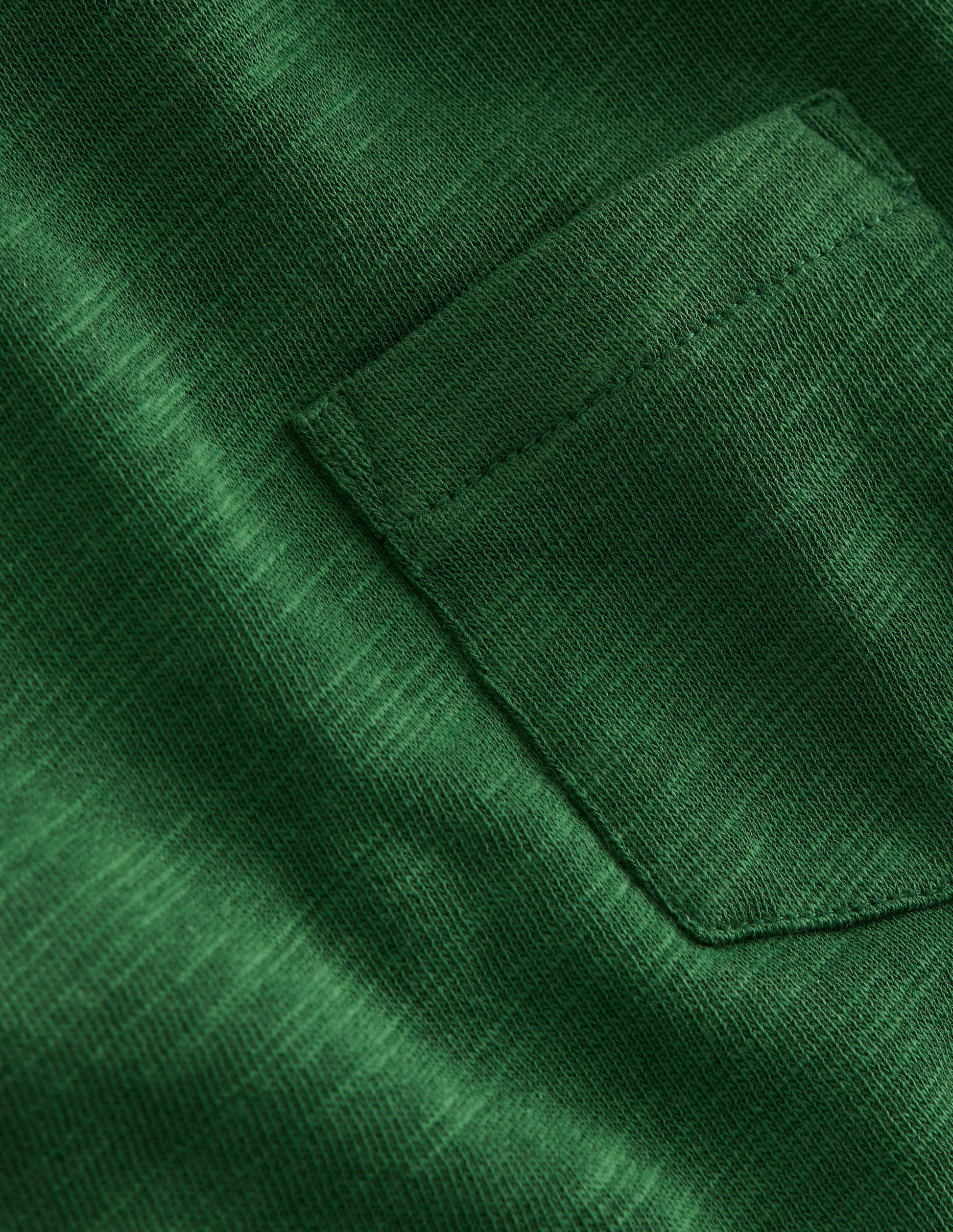 Cosy Mid-weight T-shirt-Pine Green-6