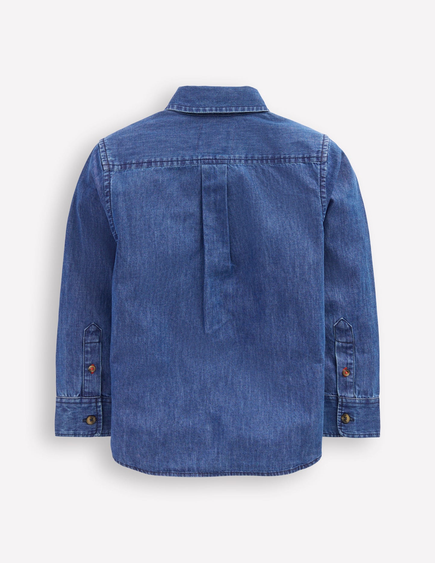 Denim Shirt-Mid Vintage Denim (Mid Wash)