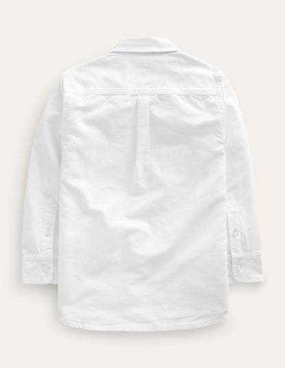 Oxford Shirt-White-2