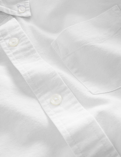 Oxford Shirt-White-3