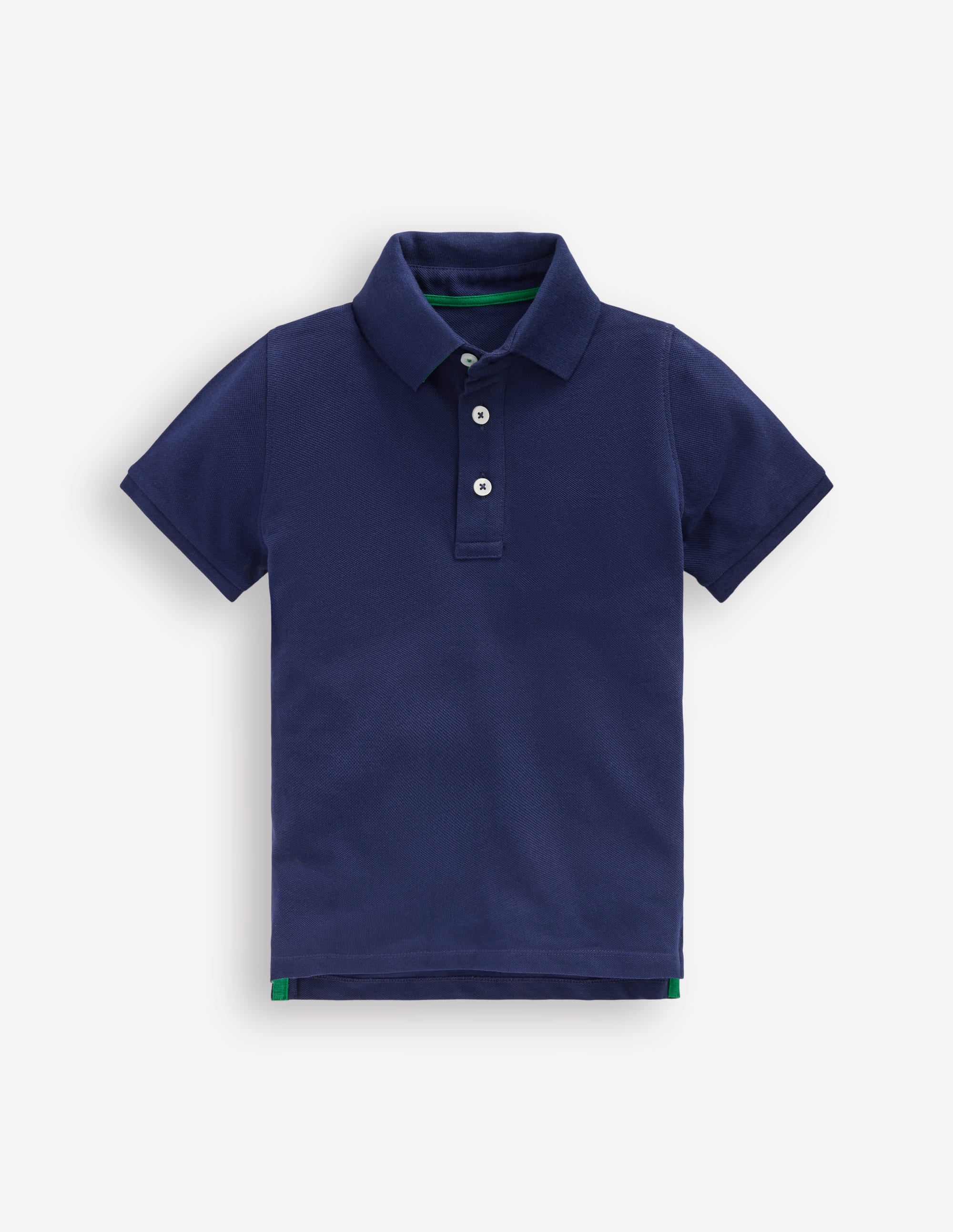 Piqué Polo Shirt-College Navy - Image 1