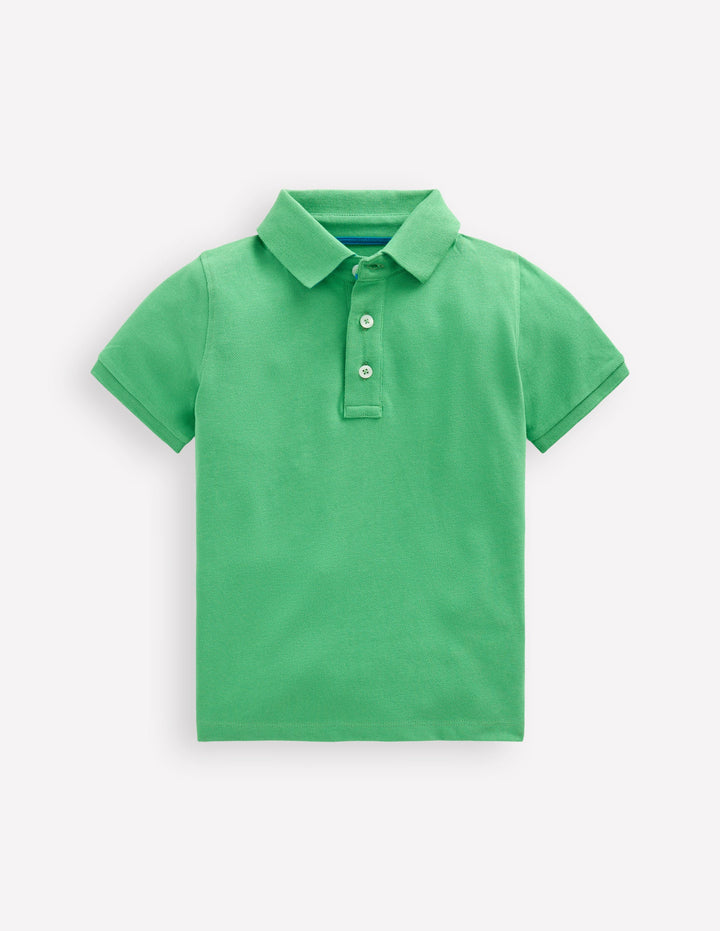 Piqué Polo Shirt-Aloe Green