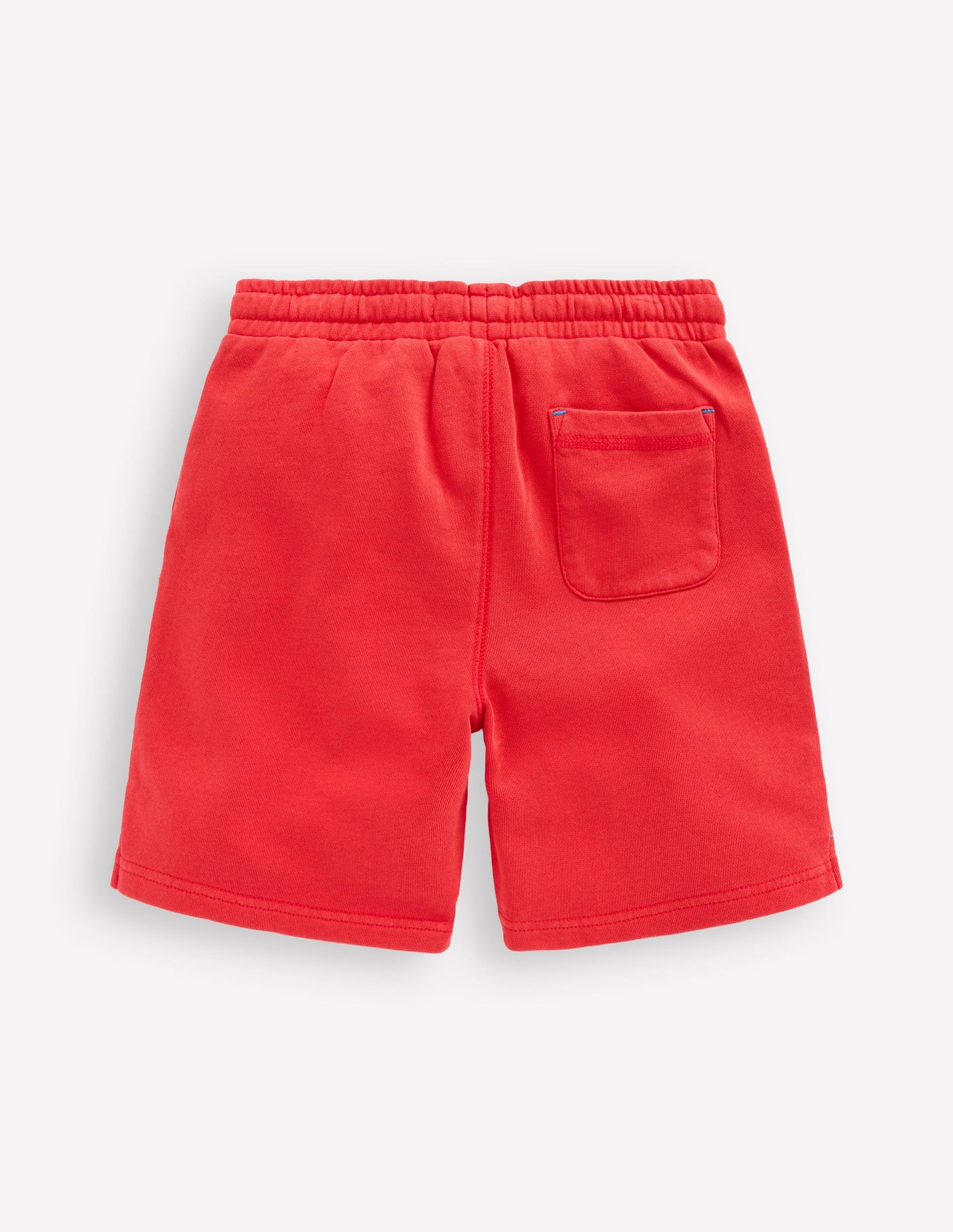 Garment Dye Shorts-Post Box Red