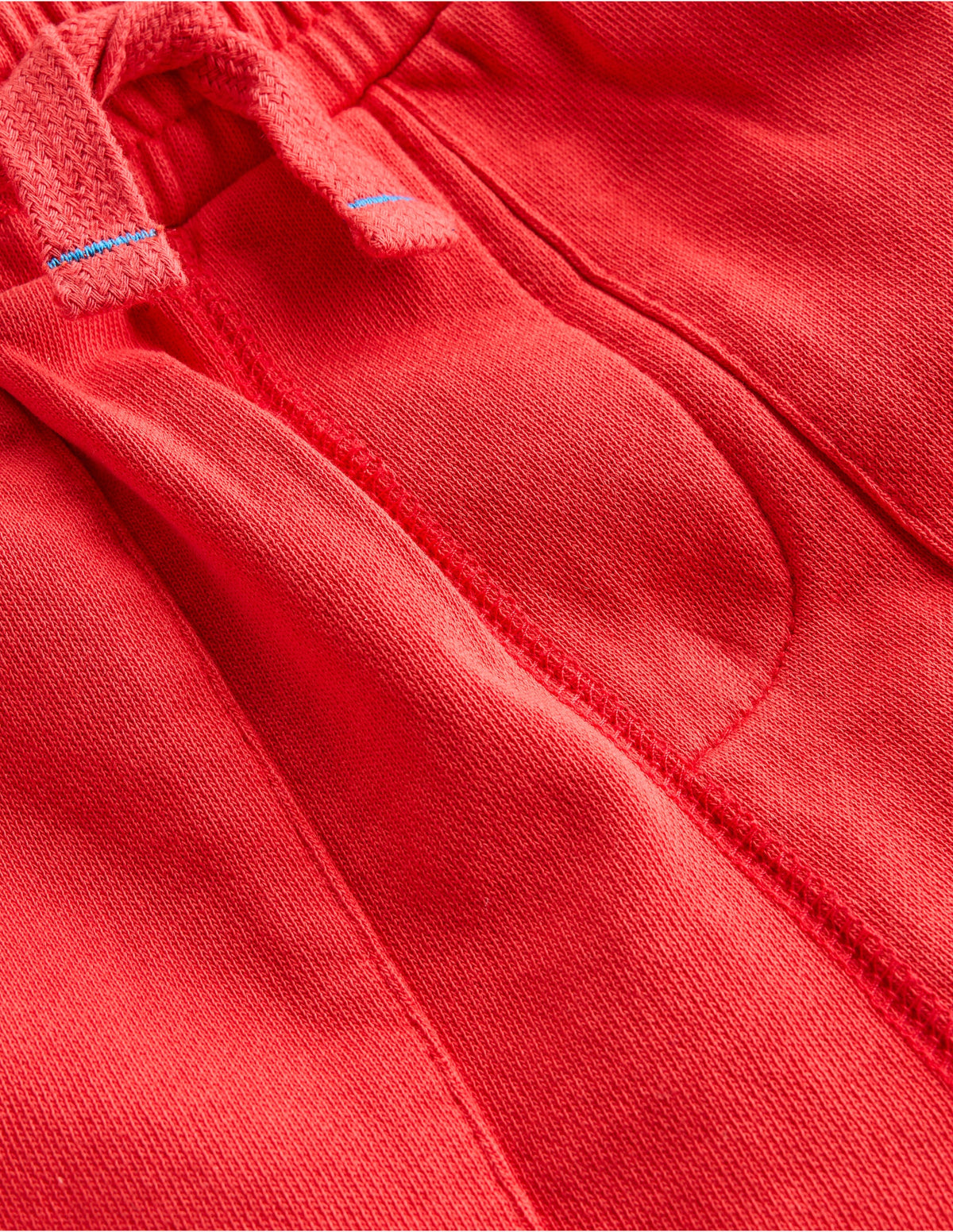 Garment Dye Sweatshorts-Post Box Red - Image 3