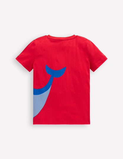 Fun Graphic T-shirt-Strawberry Tart Shark-2