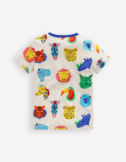 All-Over Printed T-Shirt-Coconut Milk Jungle-6