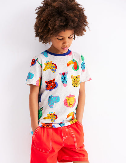 All-Over Printed T-Shirt-Coconut Milk Jungle-2