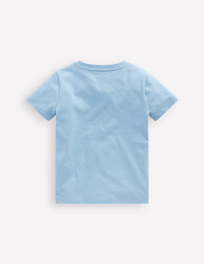 Lift-The-Flap T-shirt-Glacier Blue Fly Trap-2