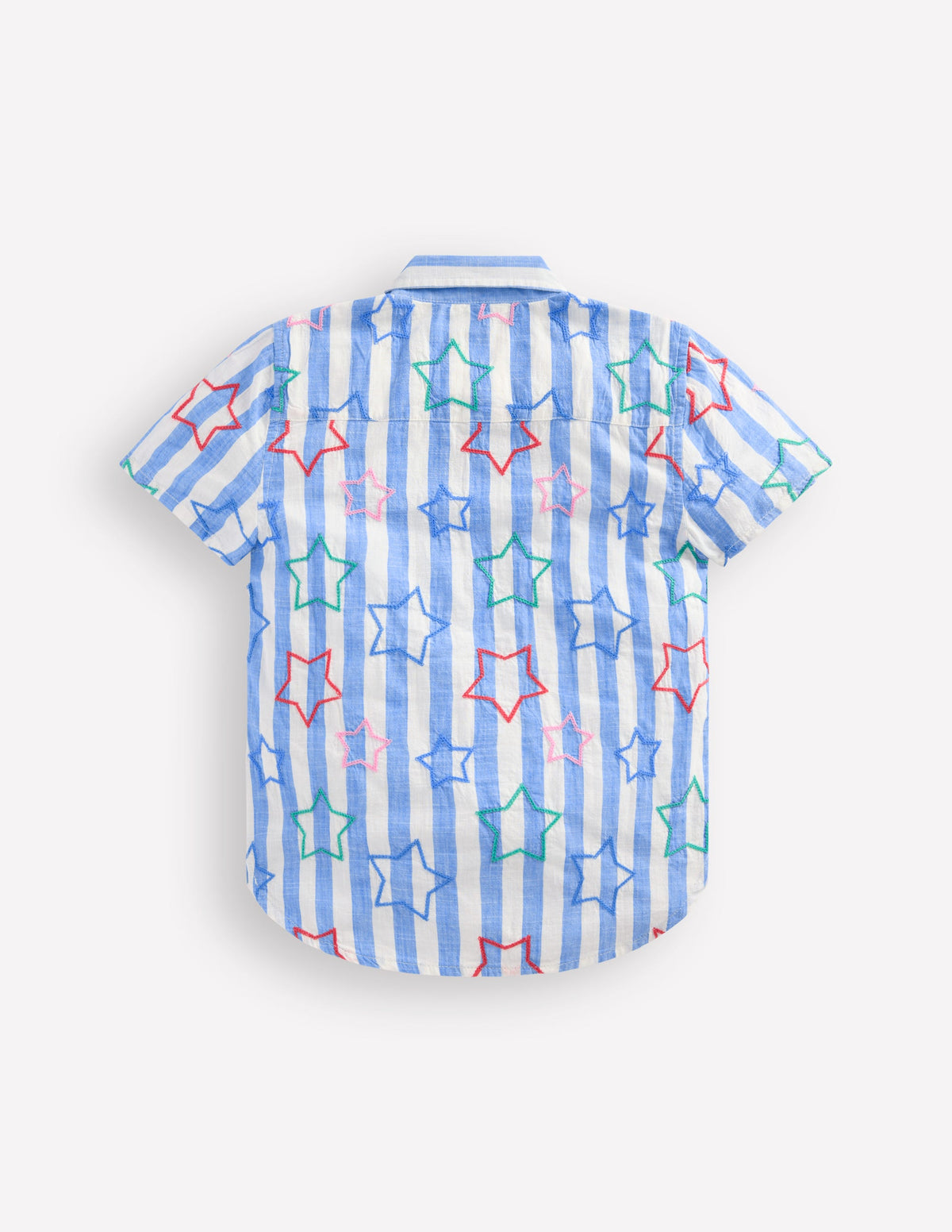 Fun Cotton Shirt-Starry Stripe - Image 6
