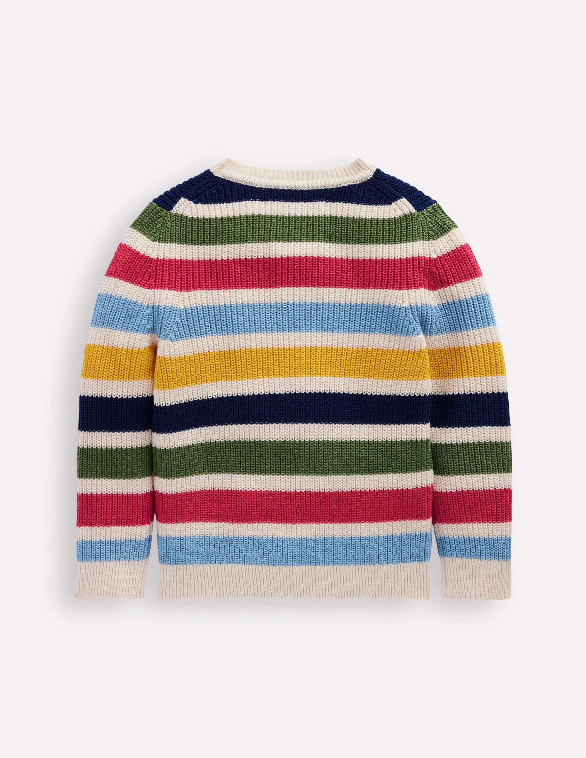 Everyday Cotton Sweater-Multi Stripe - Image 2