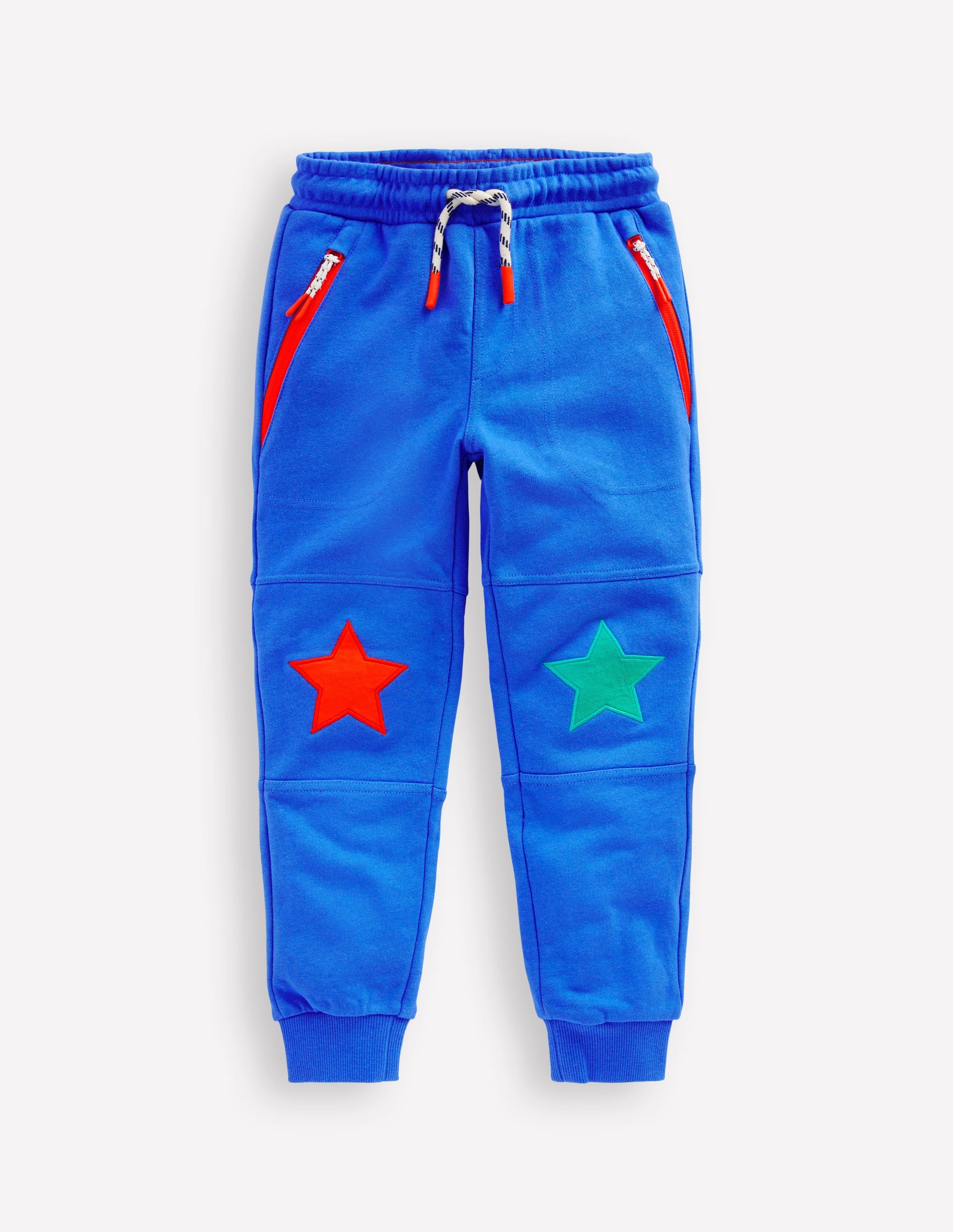 Warrior Knee Joggers-Peacock Plume Blue - Image 1