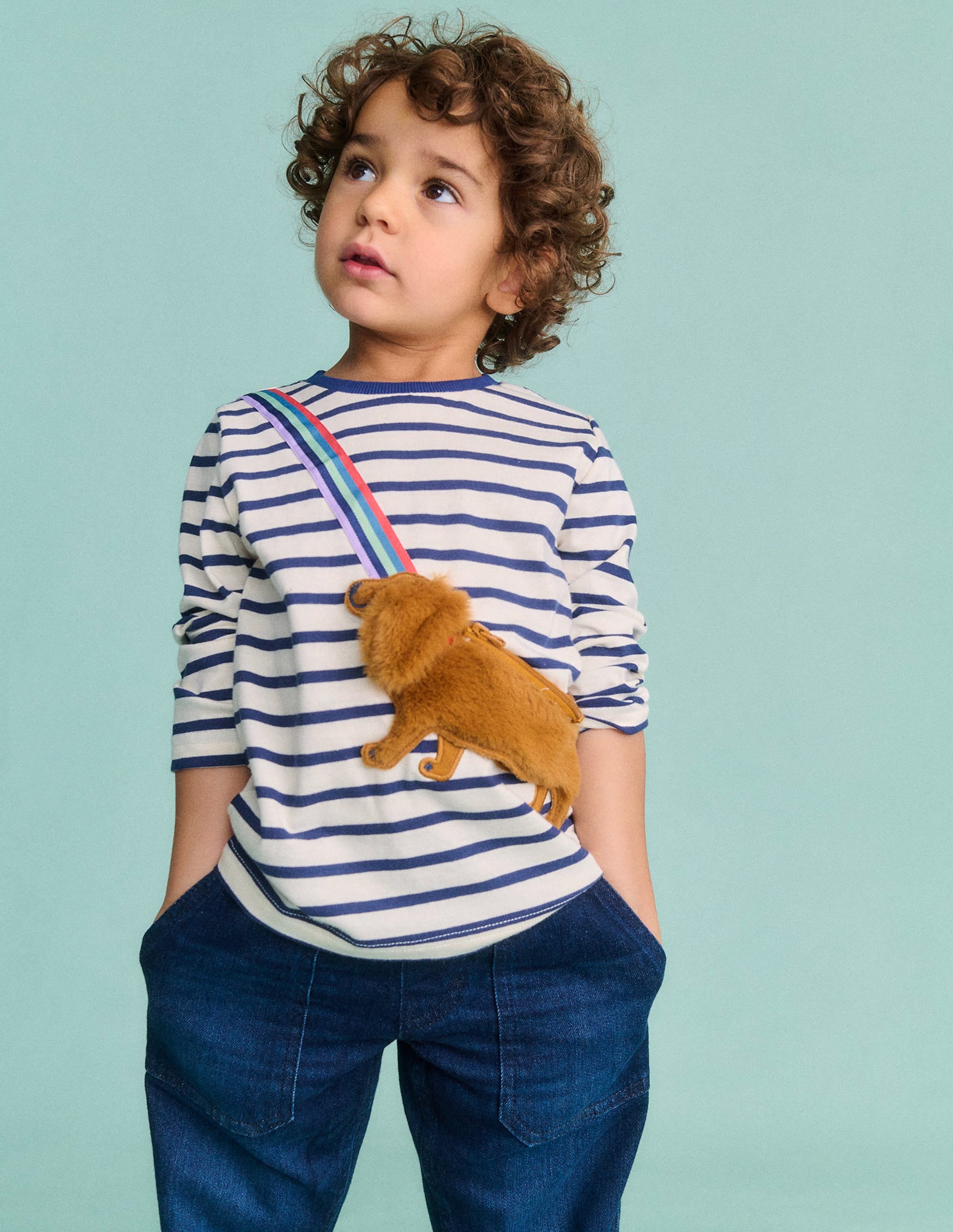 Novelty Bag T-shirt-Starboard/ Ivory Dog - Image 4