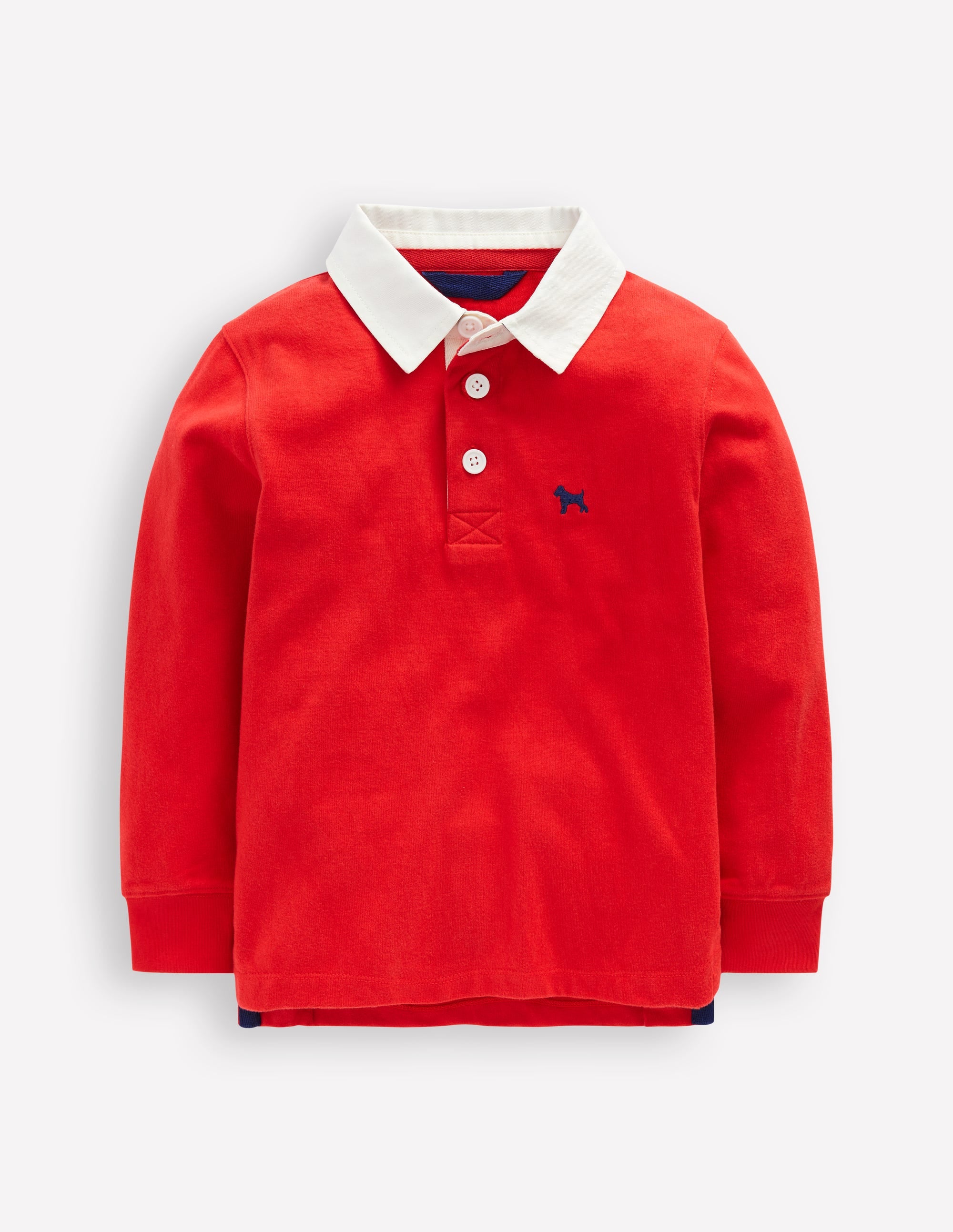 Classic Rugby Shirt-Rockabilly Red - Image 1