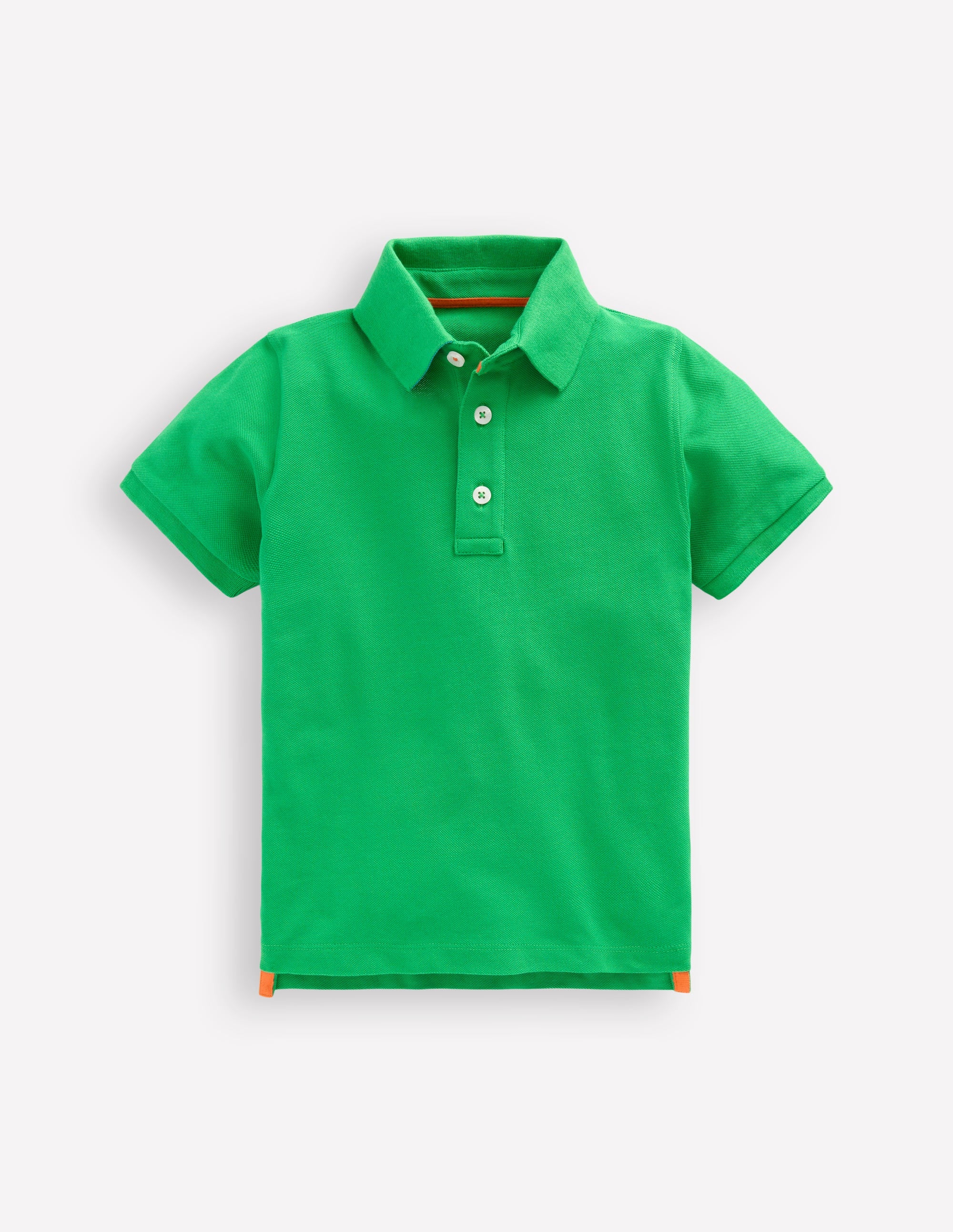 Piqué Polo Shirt-Sapling Green - Image 1