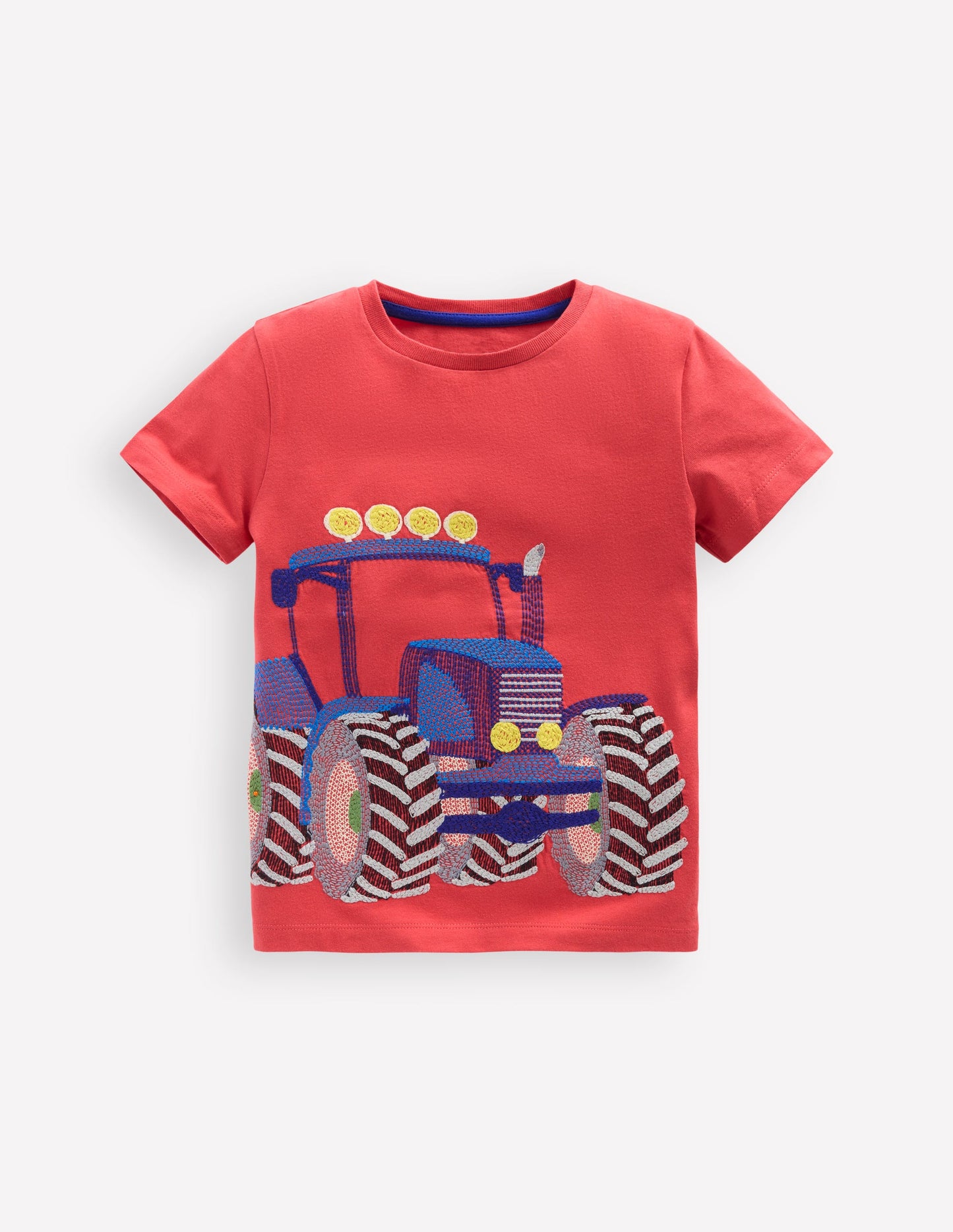 Superstitch T-Shirt-Strawberry Tart Red Tractor