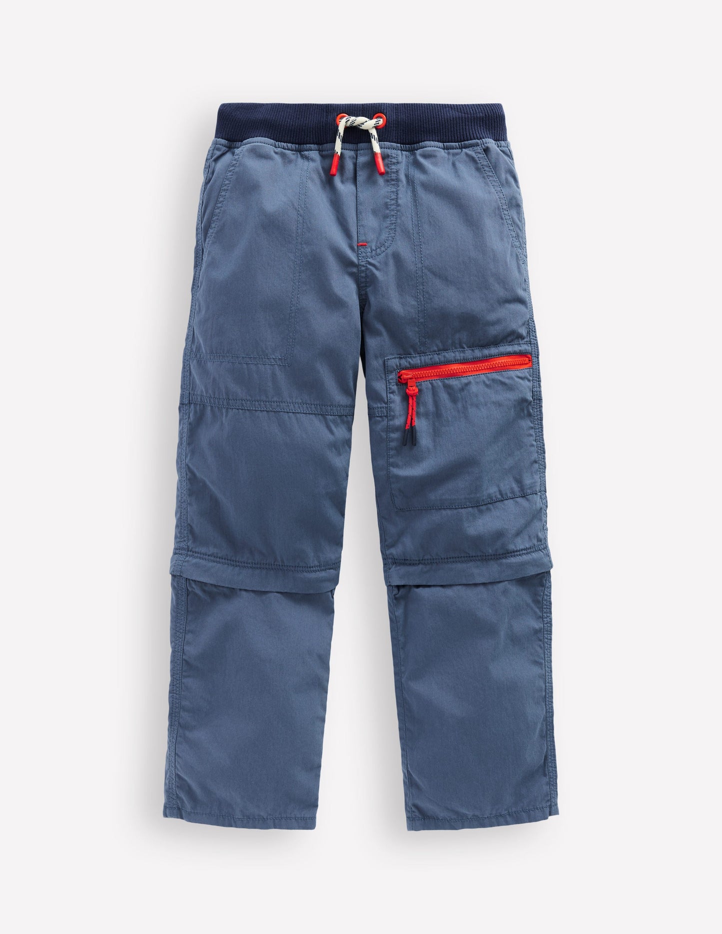 Zip-Off Tech Pants-Robot Blue