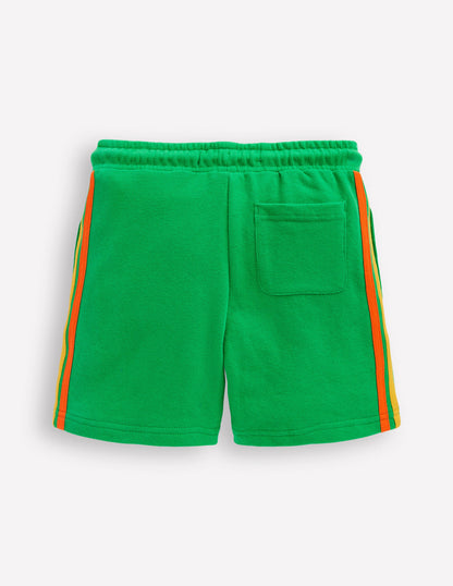 Rainbow Shorts-Sapling Green