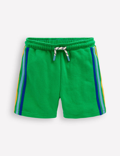 Rainbow Shorts-Sapling Green