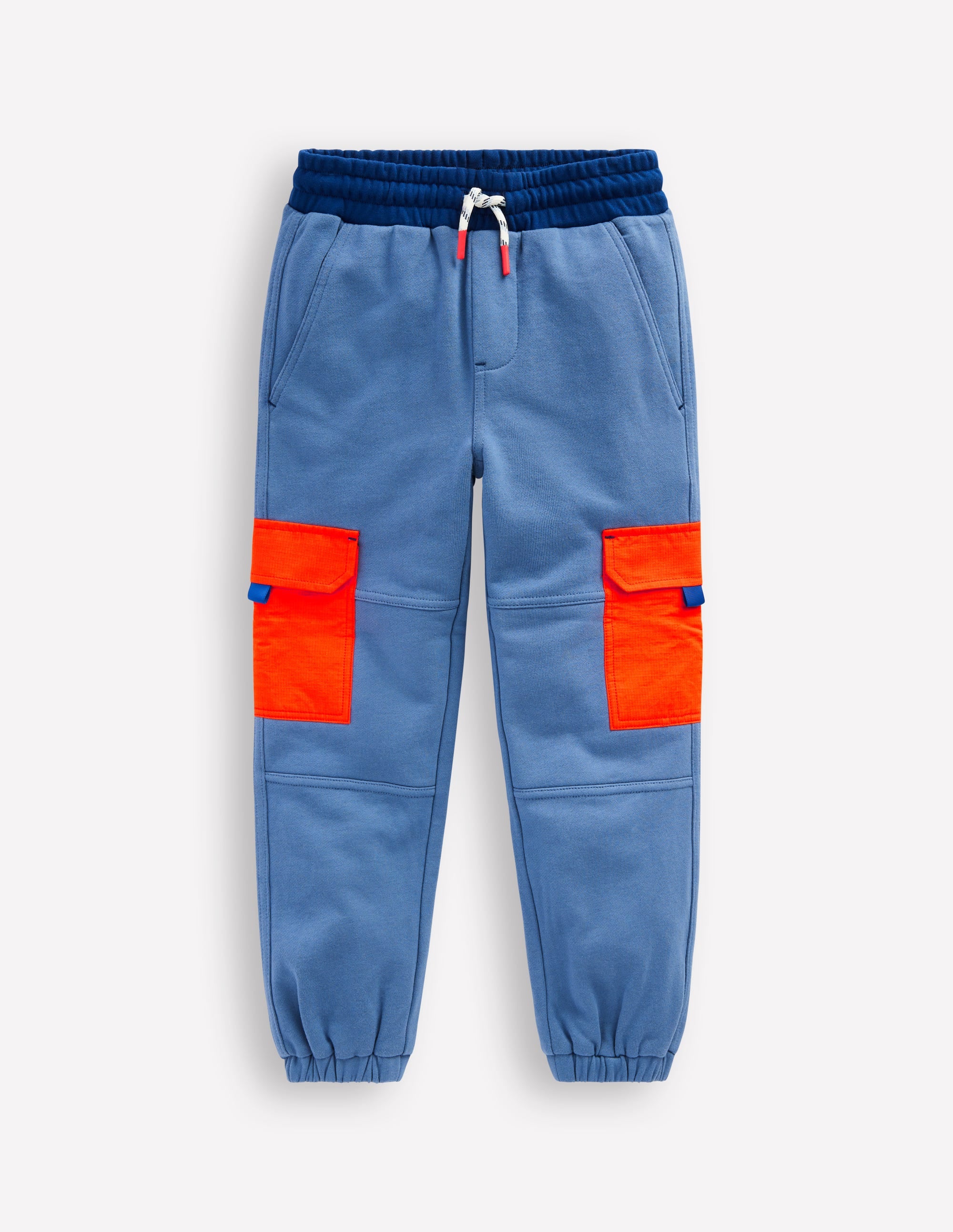 Ripstop Cargo Joggers-Robot Blue - Image 1