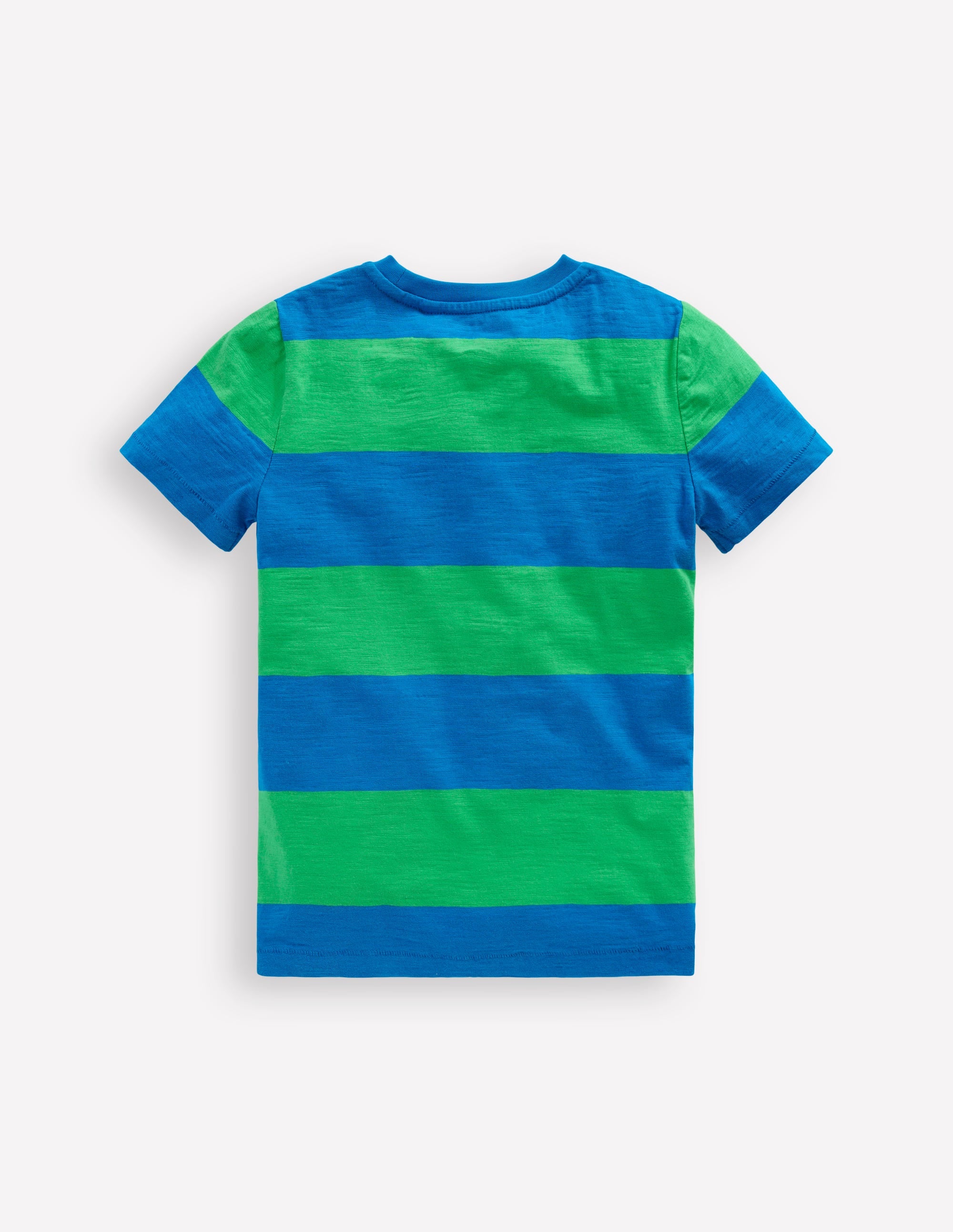 Everyday Short Sleeve T-Shirt-Sapling Green /Kingfisher Blue - Image 2