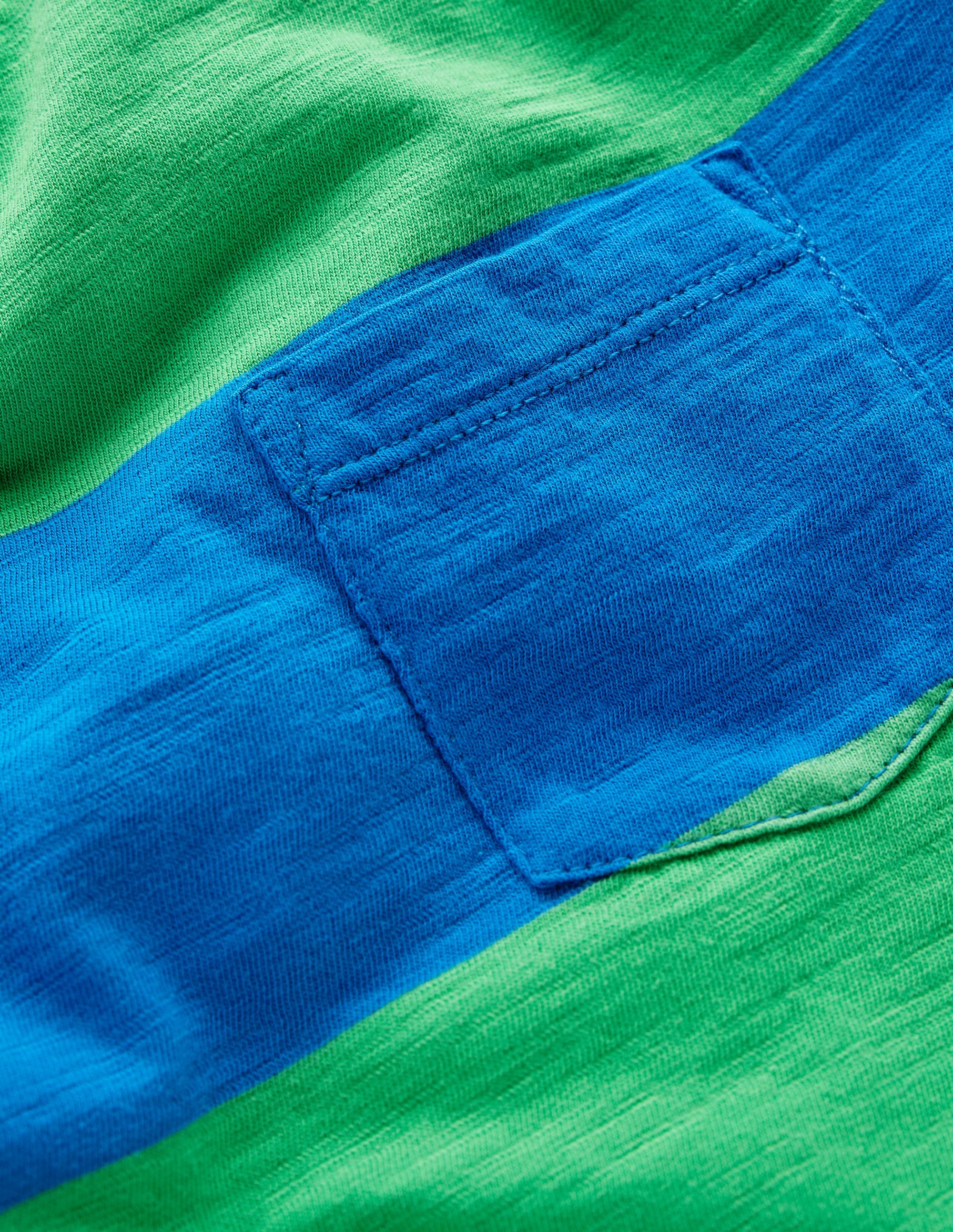 Everyday Short Sleeve T-Shirt-Sapling Green /Kingfisher Blue - Image 3