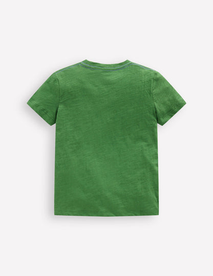 Adventure T-shirt-Broccoli Green