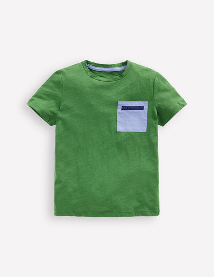 Adventure T-shirt-Broccoli Green