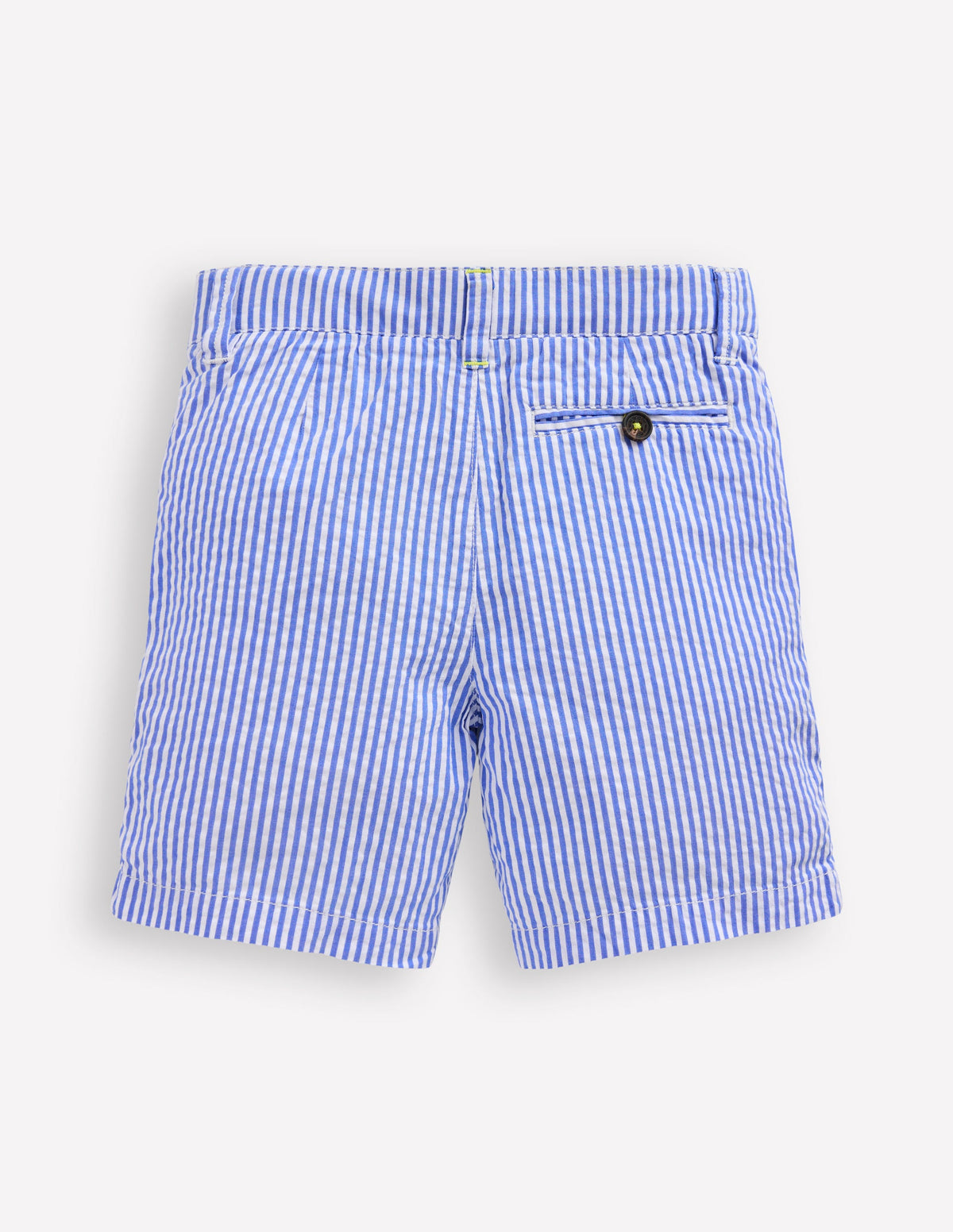 Seersucker Shorts-Blue Ticking Stripe - Image 2