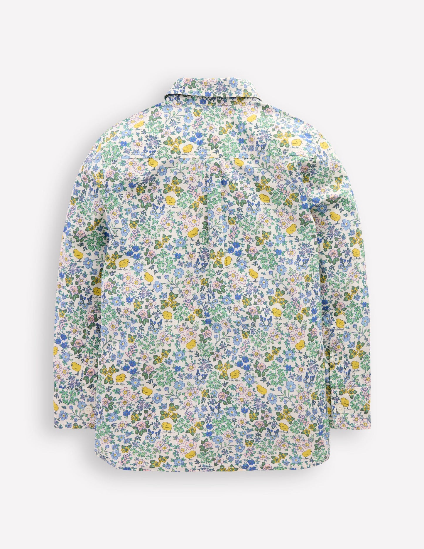 Cotton Shirt-Easter Chick Floral