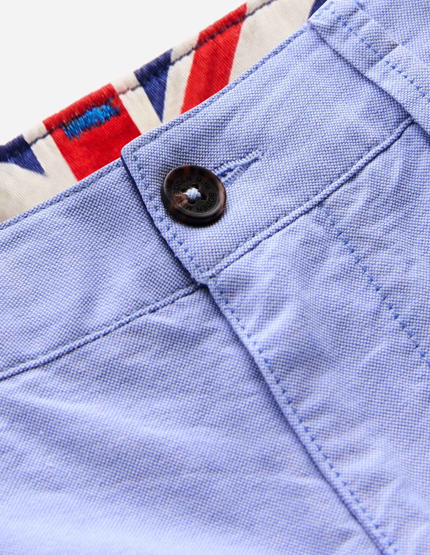 Classic Chinos-Blue Oxford