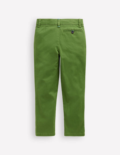 Classic Chinos-Broccoli Green