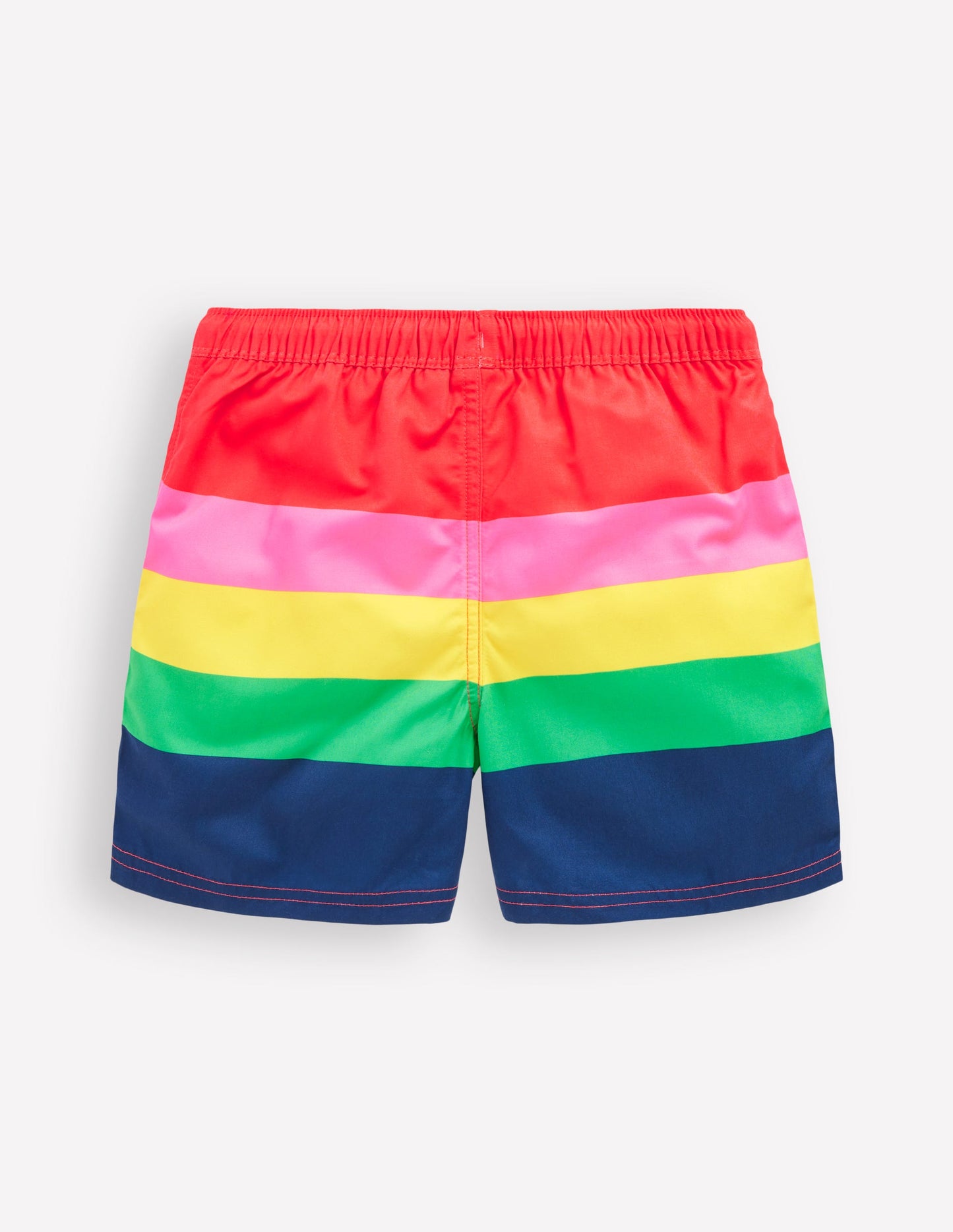 Swim Shorts-Red Multi Stripe