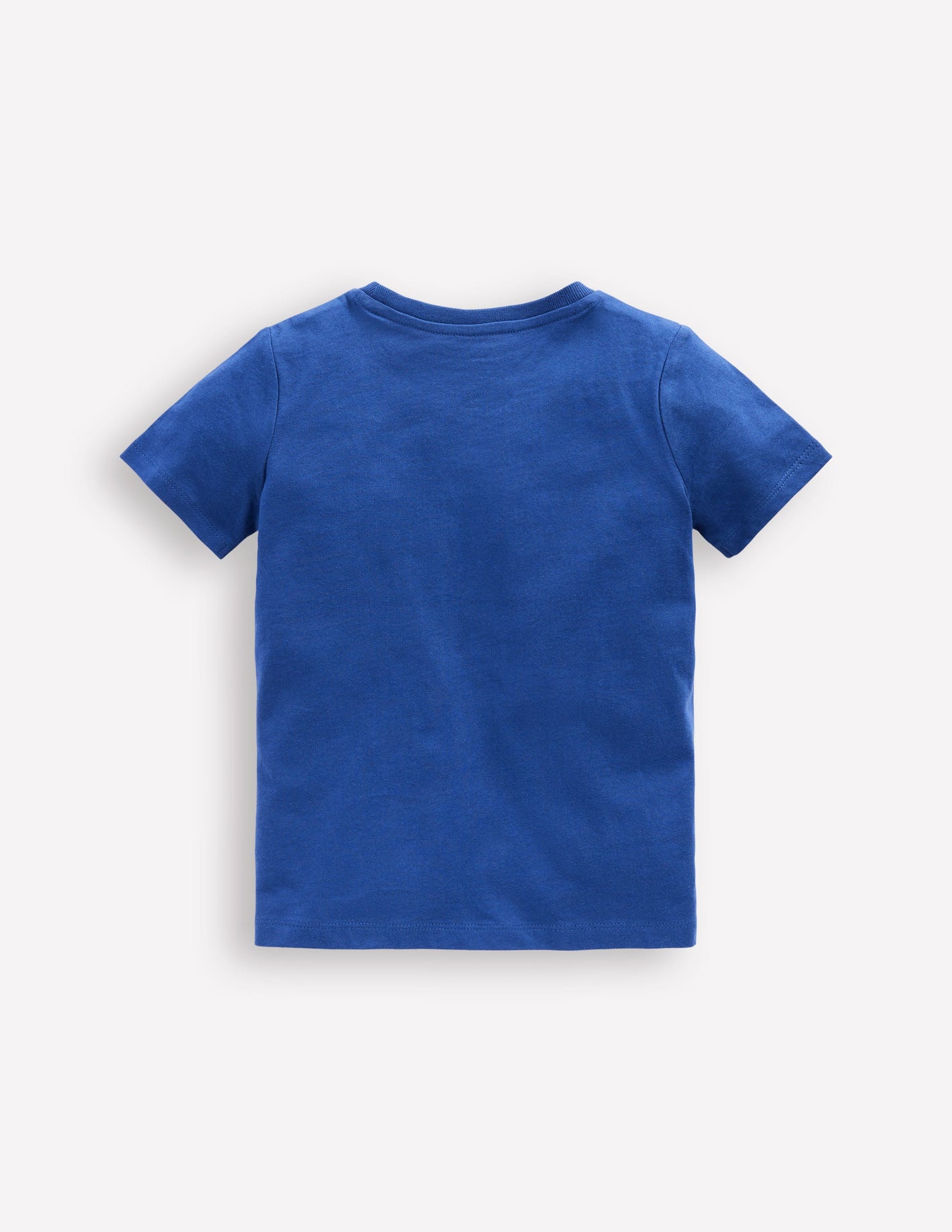 Short Sleeve Bouclé T-shirt-Starboard Blue Dogs