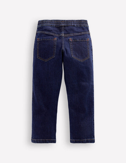 Pull-On Jeans-Dark Wash