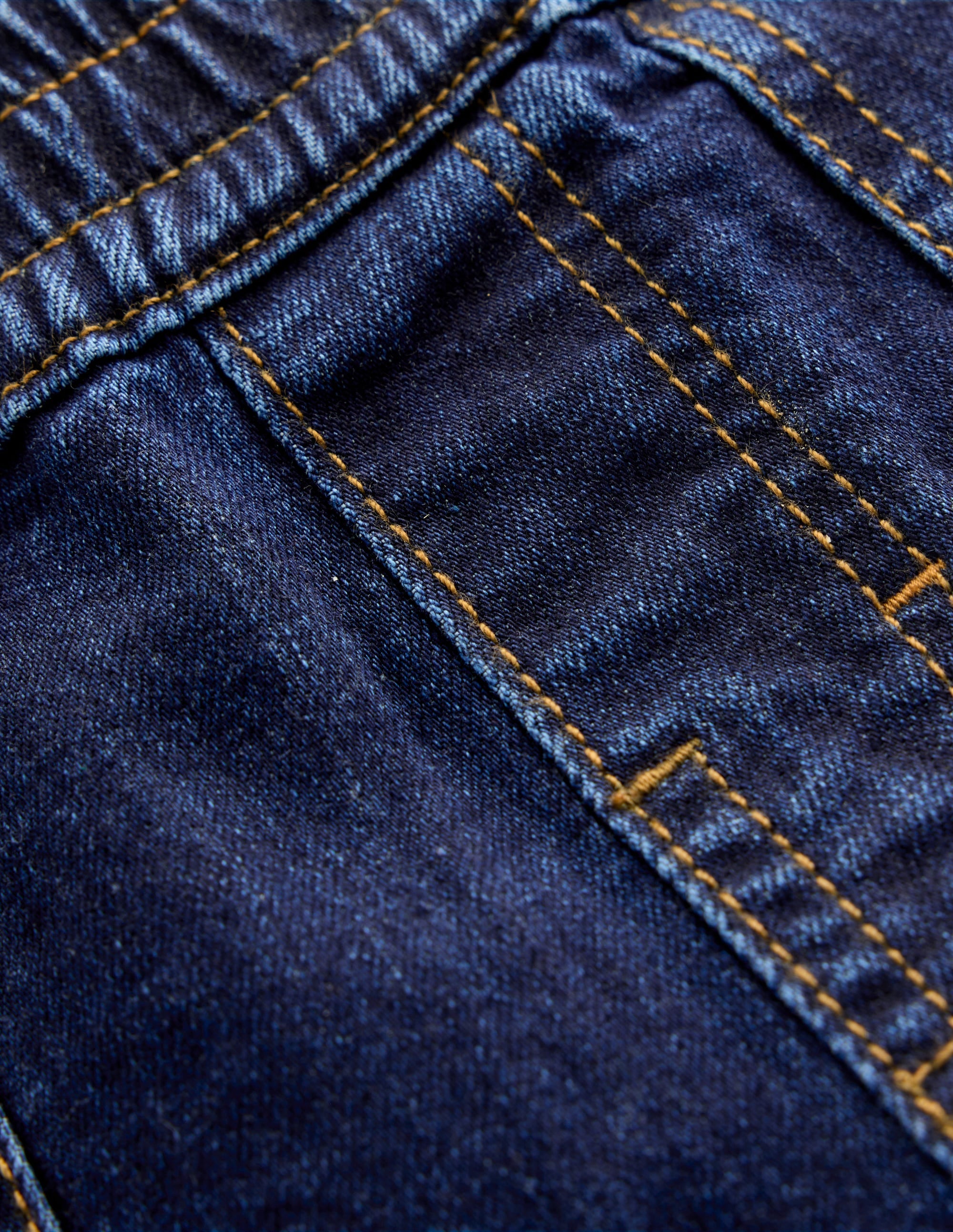 Pull-on Jeans-Dark Wash - Image 3