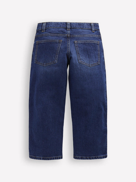 Everyday Straight Jeans-Dark Wash