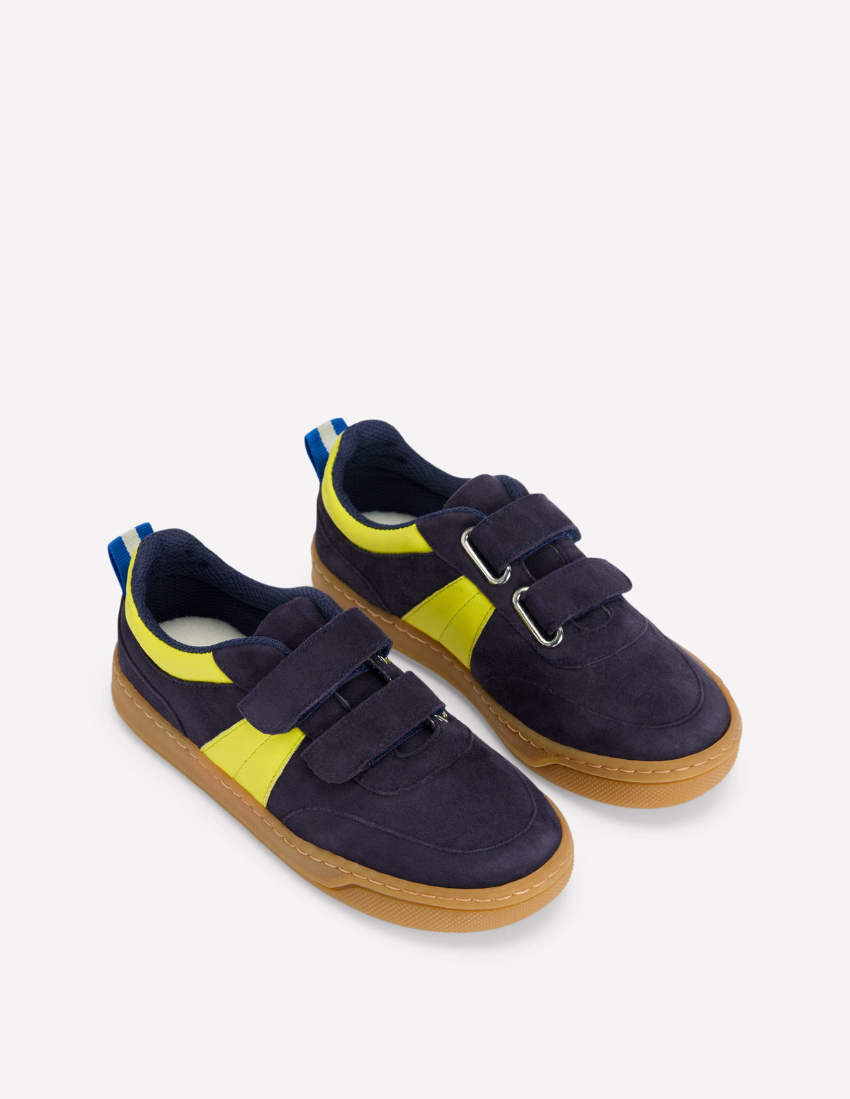 Colourblock Sneakers-College Navy/Neon - Image 2